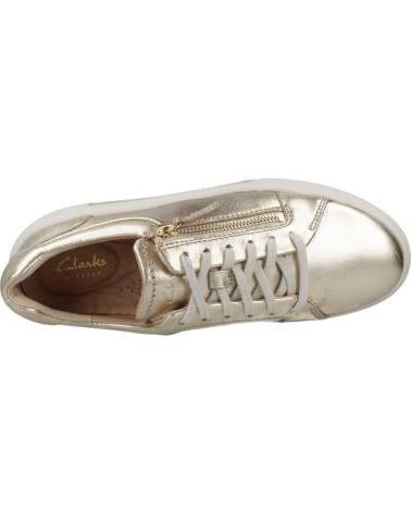 CLARKS ZAPATILLAS MUJER MODELO 26185916C COLOR ORO GOLD