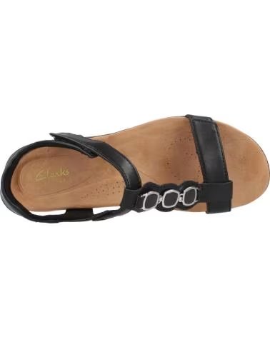 CLARKS SANDALI KITLY GEM 26185964C BLACK