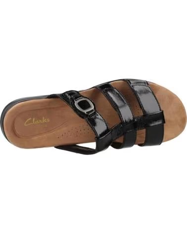 CLARKS SANDALIAS MODELO 26185965C EN COLOR NEGRO BLACK