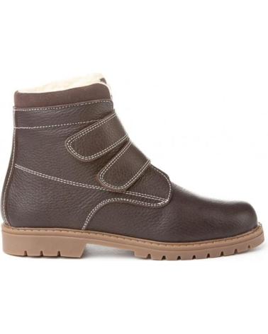 Botins de Menina e Menino ANGELITOS BOTIN PIEL 761 CHOCOLATE