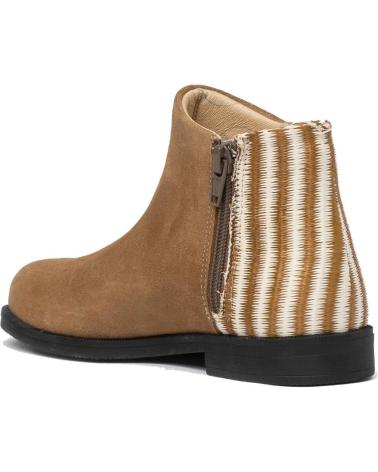 girl Mid boots ANGELITOS BOTA SPORT PIEL 752 TAUPE