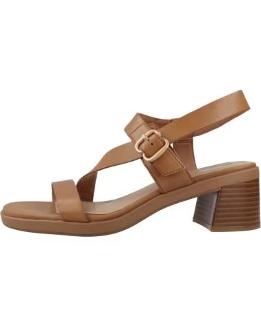 CLARKS SANDALI IN PELLE JAYLAN SOL 26186895C MARRONE TAN