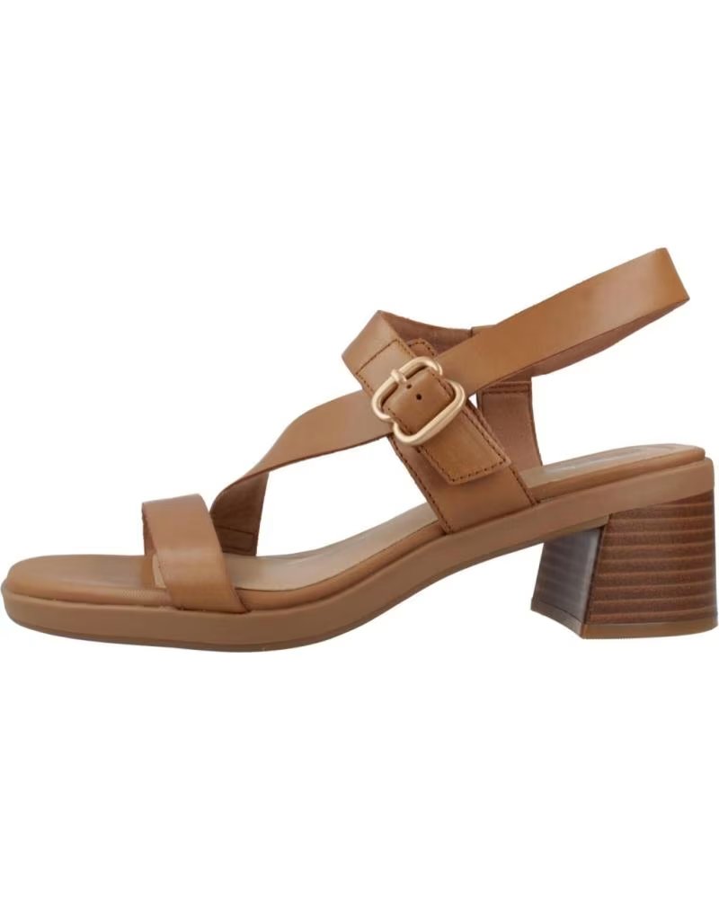 CLARKS SANDALI IN PELLE JAYLAN SOL 26186895C MARRONE TAN