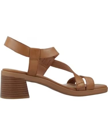 CLARKS SANDALI IN PELLE JAYLAN SOL 26186895C MARRONE TAN