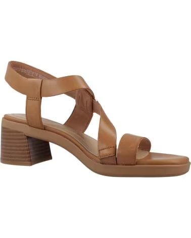 CLARKS SANDALI IN PELLE JAYLAN SOL 26186895C MARRONE TAN