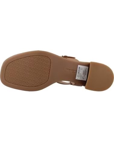 CLARKS SANDALI IN PELLE JAYLAN SOL 26186895C MARRONE TAN