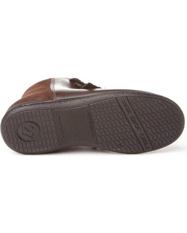 Botins de Menina e Menino ANGELITOS BOTIN PIEL 750 CHOCOLATE
