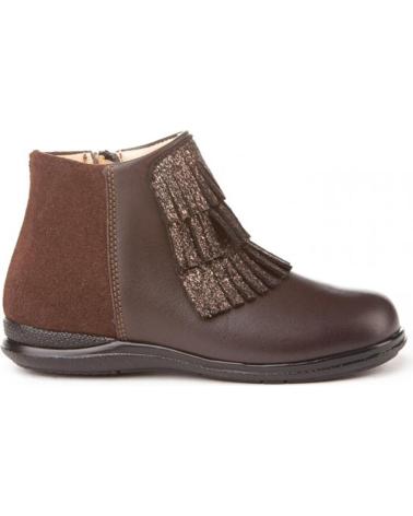 Botins de Menina e Menino ANGELITOS BOTIN PIEL 750 CHOCOLATE