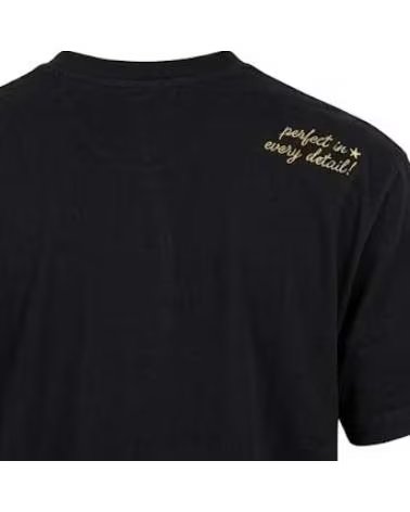BLAUER T-SHIRT HELDUN NOIR AVEC LOGO 999