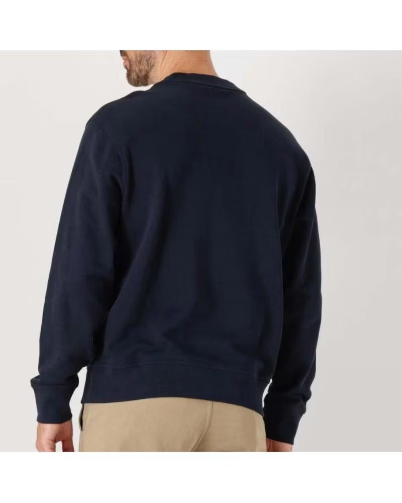 BOSS MAGLIONE MODELLO WESMALLCREW BLU 464