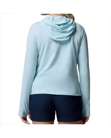 COLUMBIA FELPA DONNA MODELLO 2145261CB BLU 482