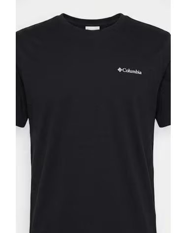 COLUMBIA CAMISETA DE MANGA CORTA CAMISETA CSC BASIC MANGA CORTA NEGRO ECLIPSE EN NEGRO PARA UNISEX