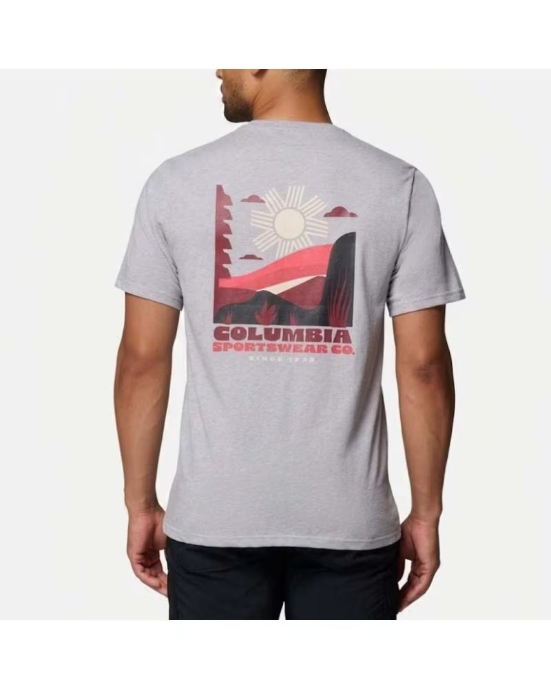 COLUMBIA CAMISETA COLUMBIA OUTDOOR BACK GRAPHIC VIOLETA 554