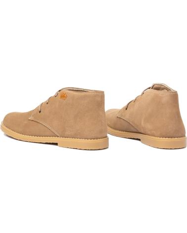 Botines de Mujer EVA MAÑAS PISAKAKA PIEL SERRAJE 1600 TAUPE
