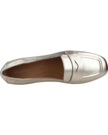 DAMEN LEDER LOAFER REGARDE LE CIEL DELIA PLATINGOLD PLATINO