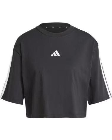 ADIDAS T-SHIRT JD4998 DA DONNA, TAGLIO CORTO, NERO NEGRO