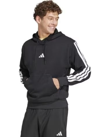 ADIDAS SUDADERA CON CAPUCHA JD1874 EN PARA UNISEX NEGRO