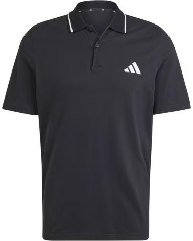 ADIDAS POLO M 3S PQ PS BLKWHT