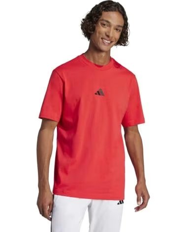 CAMISETA ADIDAS MANGA CORTA JF1095 ROJO