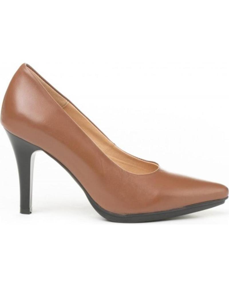 Zapatos de tacón de Mujer EVA MAÑAS SALON PIEL SOFT 1500 VISON