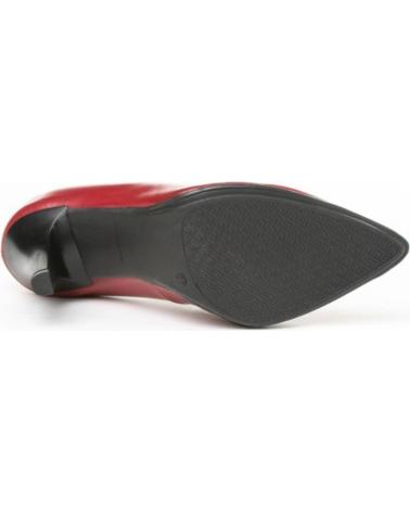 Zapatos de tacón de Mujer EVA MAÑAS SALON PIEL SOFT 1500 BURDEOS