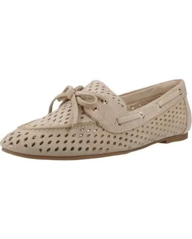 LA STRADA MOCASSINS FEMININOS LA 2510179S, COR CASTANHO CLARO BEGLSR