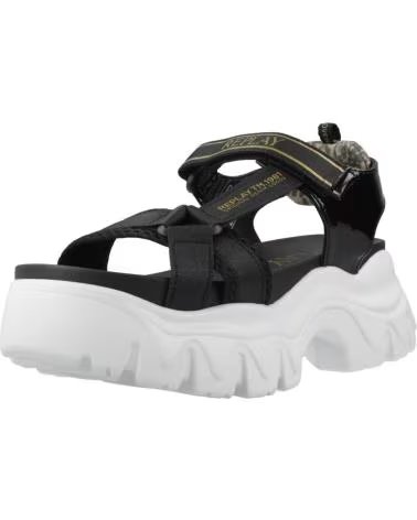 REPLAY JUYCE JR SANDALEN MIT PLATEAU BLKGLD