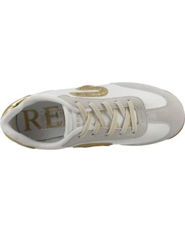 REPLAY ZAPATILLAS NINA MODELO YARD JR COLOR BLANCO WHTGLD
