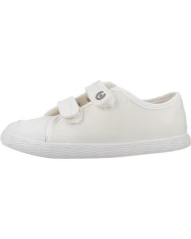 CONGUITOS ZAPATILLAS NINO MODELO CANVAS CASUAL SHOE COLOR BLANCO WHITE