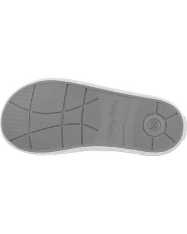CONGUITOS ZAPATILLAS NINO MODELO CANVAS CASUAL SHOE COLOR BLANCO WHITE