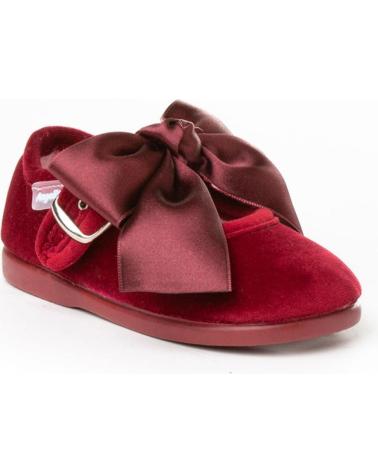 Hausschuhe für Mädchen ANGELITOS PANTUFLA CEREMONIA 145 BURDEOS