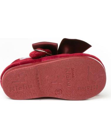 Hausschuhe für Mädchen ANGELITOS PANTUFLA CEREMONIA 145 BURDEOS