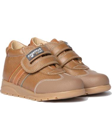 Botines de Niño ANGELITOS BOTA SPORT PIEL 720 TAUPE