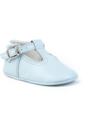 Sapatos de Menina e Menino ANGELITOS ZAPATO PATUCO PIEL 247 CELESTE
