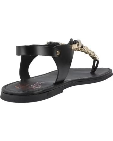 Accueil-PORRONET-SANDALIAS-PLANAS-MUJER-3205-NEGRO