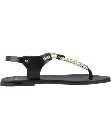 Accueil-PORRONET-SANDALIAS-PLANAS-MUJER-3205-NEGRO