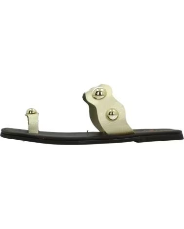 SANDALIAS PLANAS PORRONET 3214 CON TACHUELAS DORADO