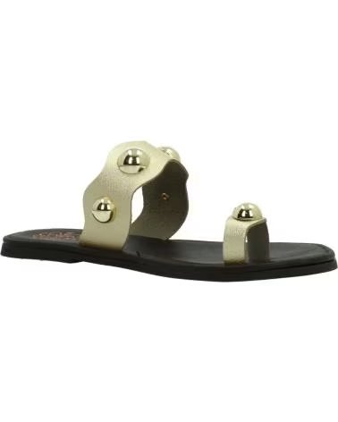 Accueil-PORRONET-SANDALIAS-PLANAS-MUJER-3214-ORO-DORADO
