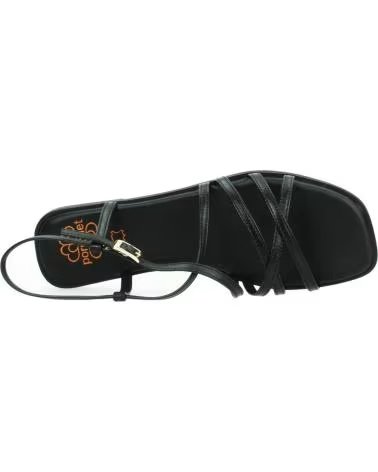 FLACHE SANDALEN PORRONET 3221 NEGRO
