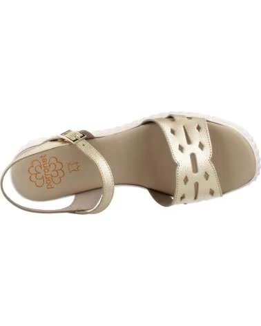 PORRONET SANDALIAS MUJER MODELO 3272P COLOR  ORO
