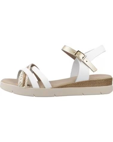 SANDALIAS PLANAS PORRONET 3278P CON TIRAS CRUZADAS BLANCO