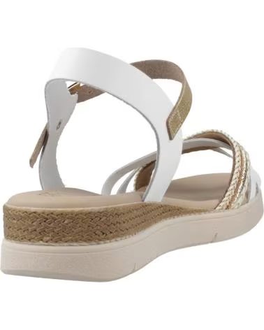 PORRONET 3278P FLACHE SANDALEN MIT GEKREUZTEN RIEMEN BLANCO