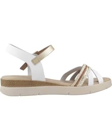PORRONET 3278P FLACHE SANDALEN MIT GEKREUZTEN RIEMEN BLANCO