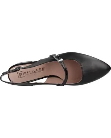 PITILLOS SANDALIAS MUJER MODELO 11170P COLOR  NEGRO