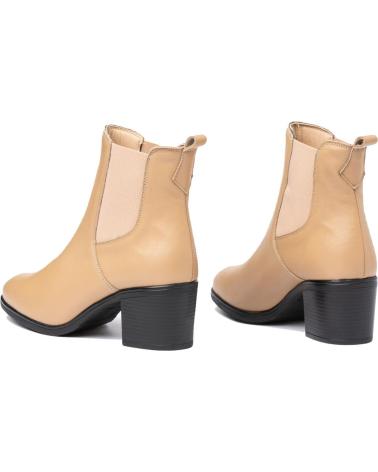 Botines de Mujer EVA MAÑAS BOTIN PIEL 1303 ARENA