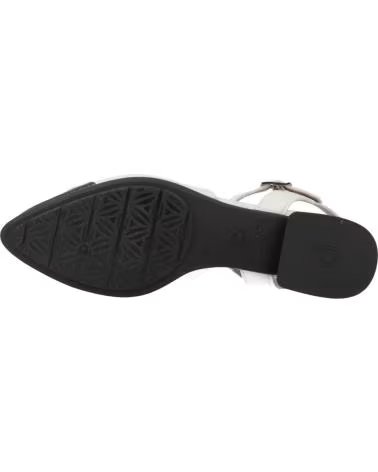 PITILLOS SANDALIAS MUJER MODELO 11172 COLOR BLANCO NEGRO