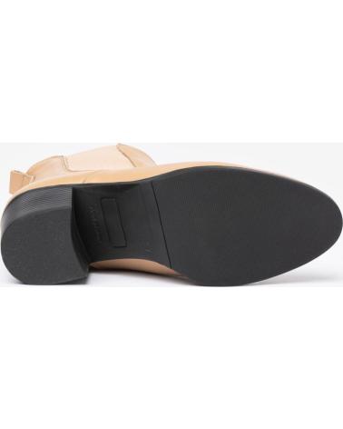 Botines de Mujer EVA MAÑAS BOTIN PIEL 1303 ARENA
