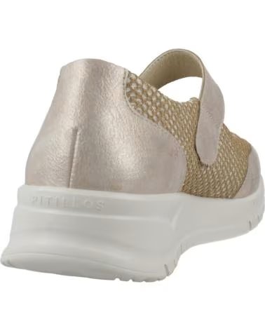 PITILLOS ZAPATOS CONFORT MUJER MODELO 20302P COLOR  ORO