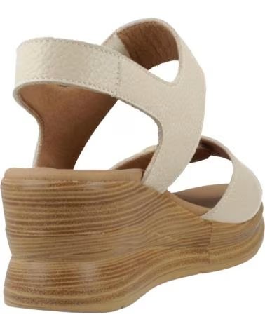 SANDALES COMPENSÉES PITILLOS 080-11054 POUR FEMME EN BEIGE