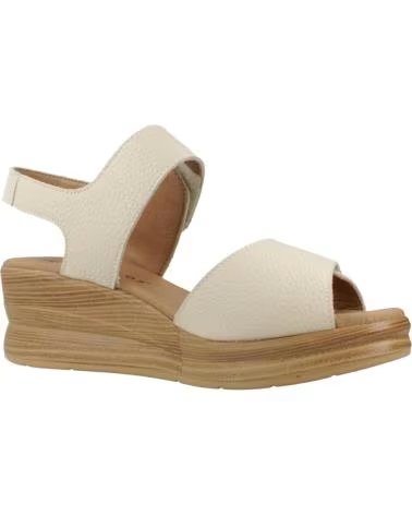SANDALES COMPENSÉES PITILLOS 080-11054 POUR FEMME EN BEIGE